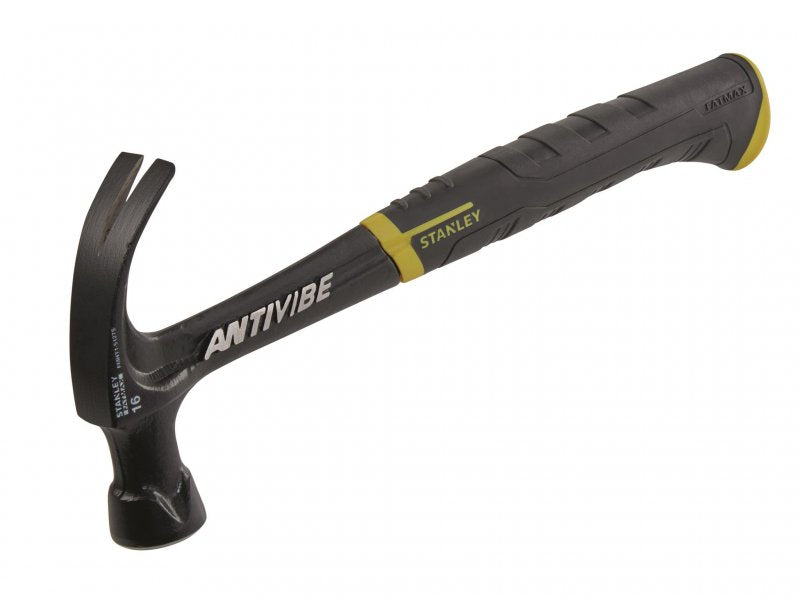 Stanley FatMax Antivibe All Steel Curved Claw Hammer 450g (16oz) Main Image