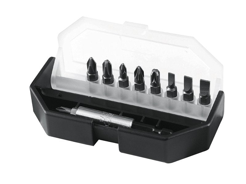 Stanley Insert Bit Set Slotted/ Phillips/ Pozidriv 10 Piece Main Image