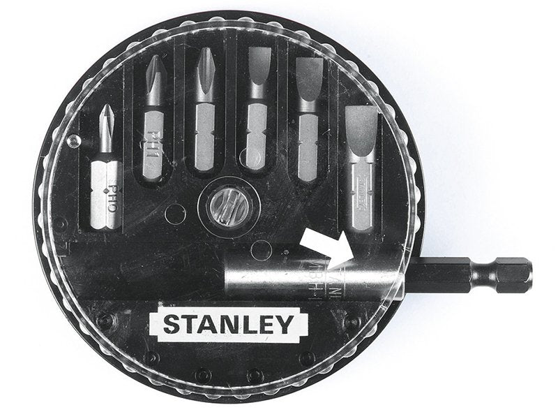 Stanley Insert Bit Set Phillips/Slotted 7 Piece Main Image