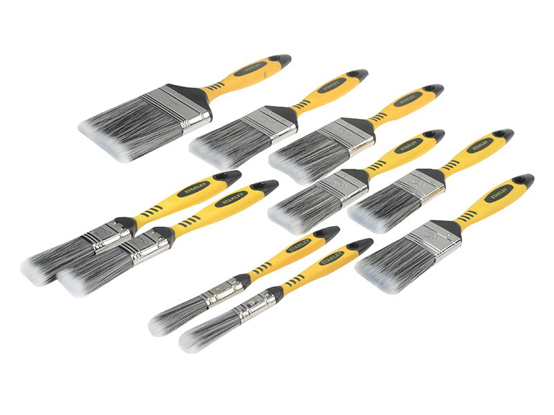 Stanley Tools Loss Free Synthetic Brush Set, 10 Piece Main Image