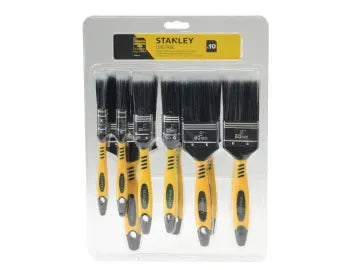 Stanley Tools Loss Free Synthetic Brush Set, 10 Piece