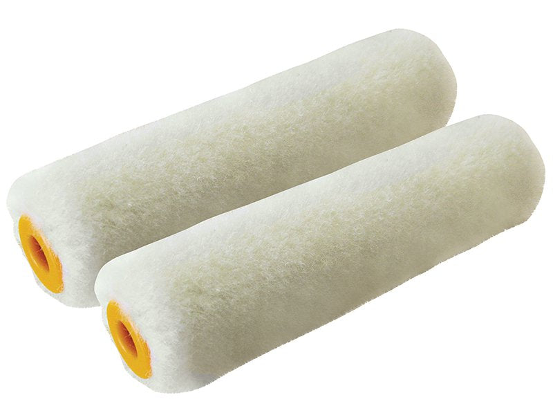 Stanley Tools Mini Mohair Gloss Sleeve 100mm (4in) 2 Pack Main Image