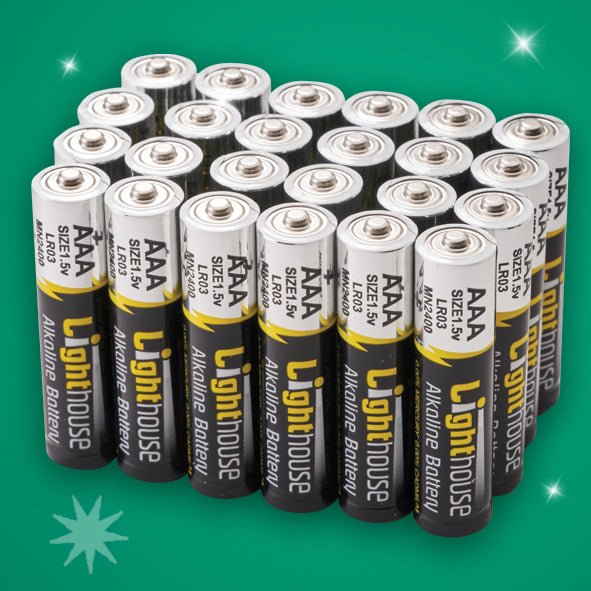 XMS Lighthouse AAA Battery Pack (24 Pack)