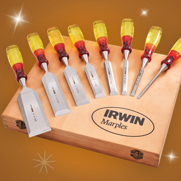 XMS Irwin Marples 8 Piece Splitproof Chisel Set