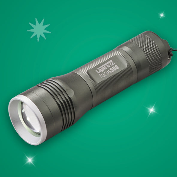 XMS Lighthouse 500 Lumens Elite Focus Torch