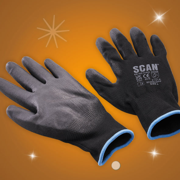 XMS Scan PU Gloves (5 Pairs)