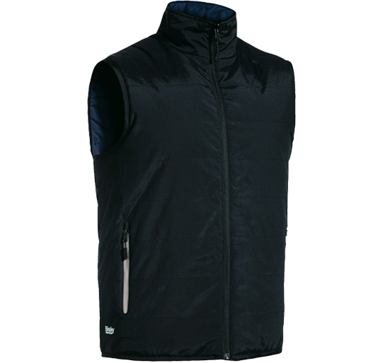 Reversible Puffer Vest Black (BBLK) 2XL