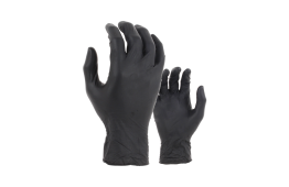 BLACKROCK -Medium - Heavy Duty Powder Free Nitrile Gloves - BOX 100