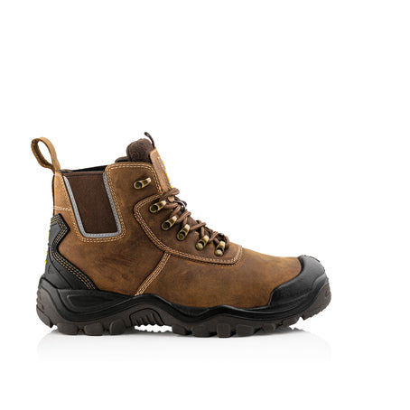 Buckler Boots HYB2BR Safety Hybridz Boot - Brown - Size 10