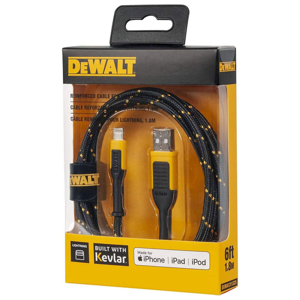 DeWalt Lightning Cable 6ft