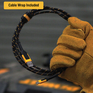 Dewalt Type C To USB-A Cable - 6ft