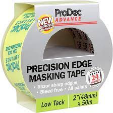 ProDec Advance 48mm x 50m LOW TACK PREC. EDGE MASK TAPE