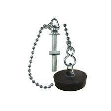 Faithfull Chrome Bath Chain Assembly 18in