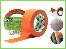 Cleanroom Construction Tape - 1 Roll Orange Cleanroom