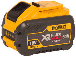 DEWALT DCB548 XR FlexVolt 18/54V 12.0/4.0Ah Li-Ion Battery UNITED FIXINGS