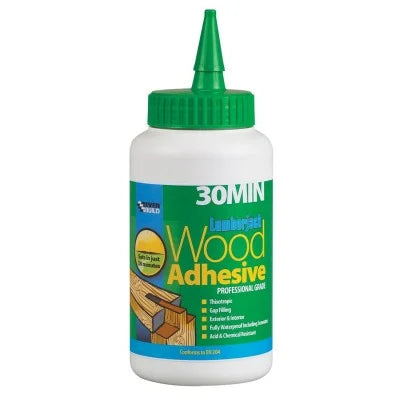Everbuild Lumberjack 3O Min PU Wood Adhesive Liquid 750g