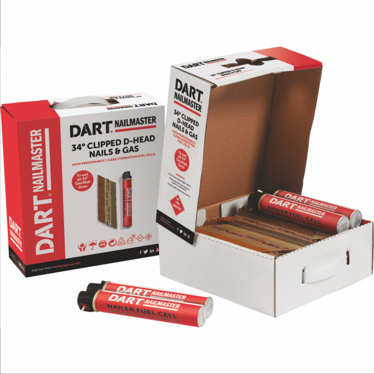 Dart NailMaster 64mm x 2.8mm Ring Galvanized Nails - No Gas