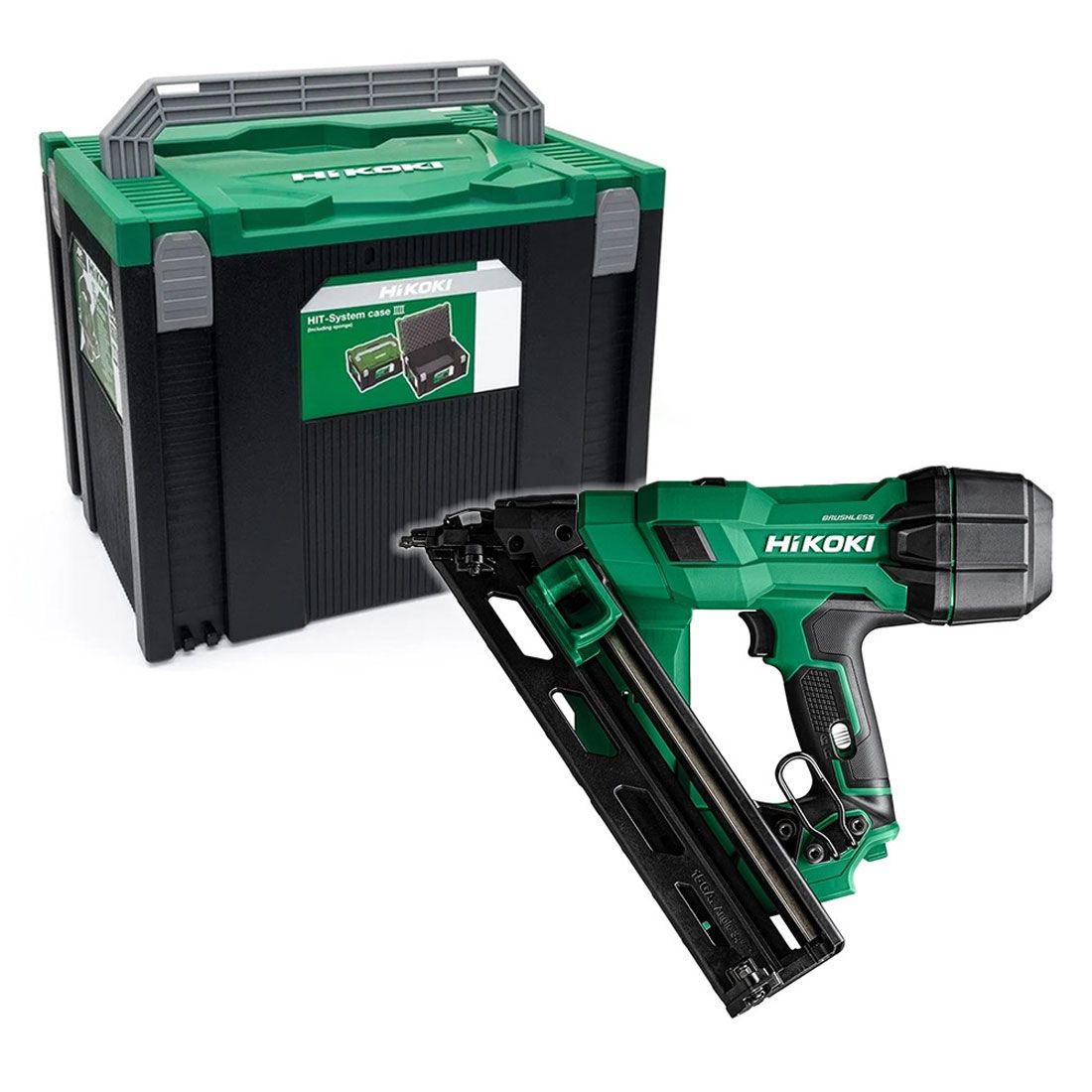 Hikoki - 18V 15GA Brushless Angled Finish Nailer - Body Only