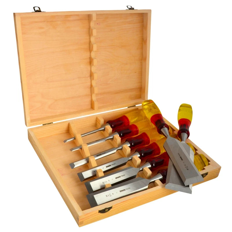 XMS Irwin Marples 8 Piece Splitproof Chisel Set