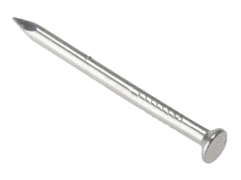 Masonry Nails - Light Gauge - Zinc Plated - Box 2.5 x 30mm (100)
