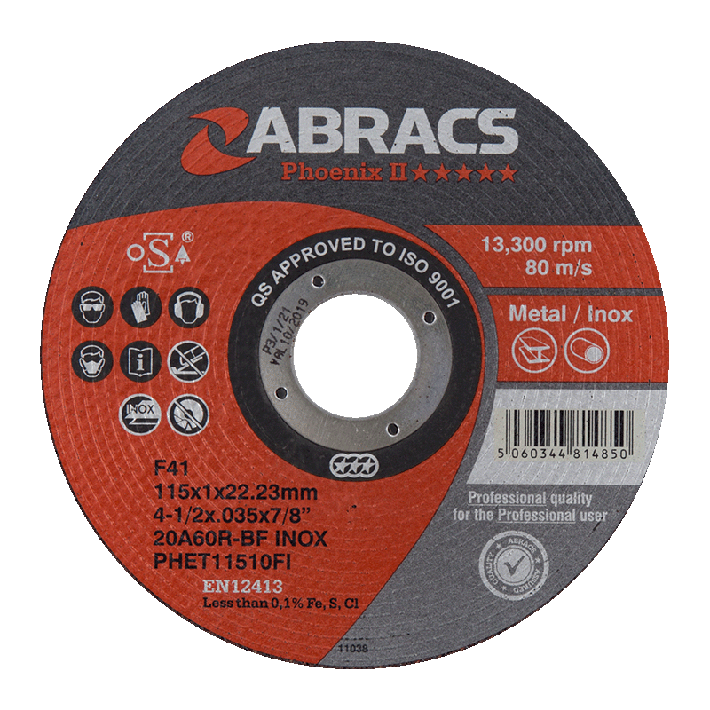 Abracs Phoenix Extra Thin INOX Cutting Disc 230mm