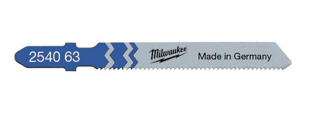 Milwaukee Jigsaw Blade 55 x 1.2mm T 118 A - 5pcs