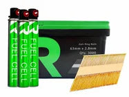 Rika - 1st Fix Collated Nails Galv Smooth 3.1 x 90mm + 2 Fuel (Box of 2000)