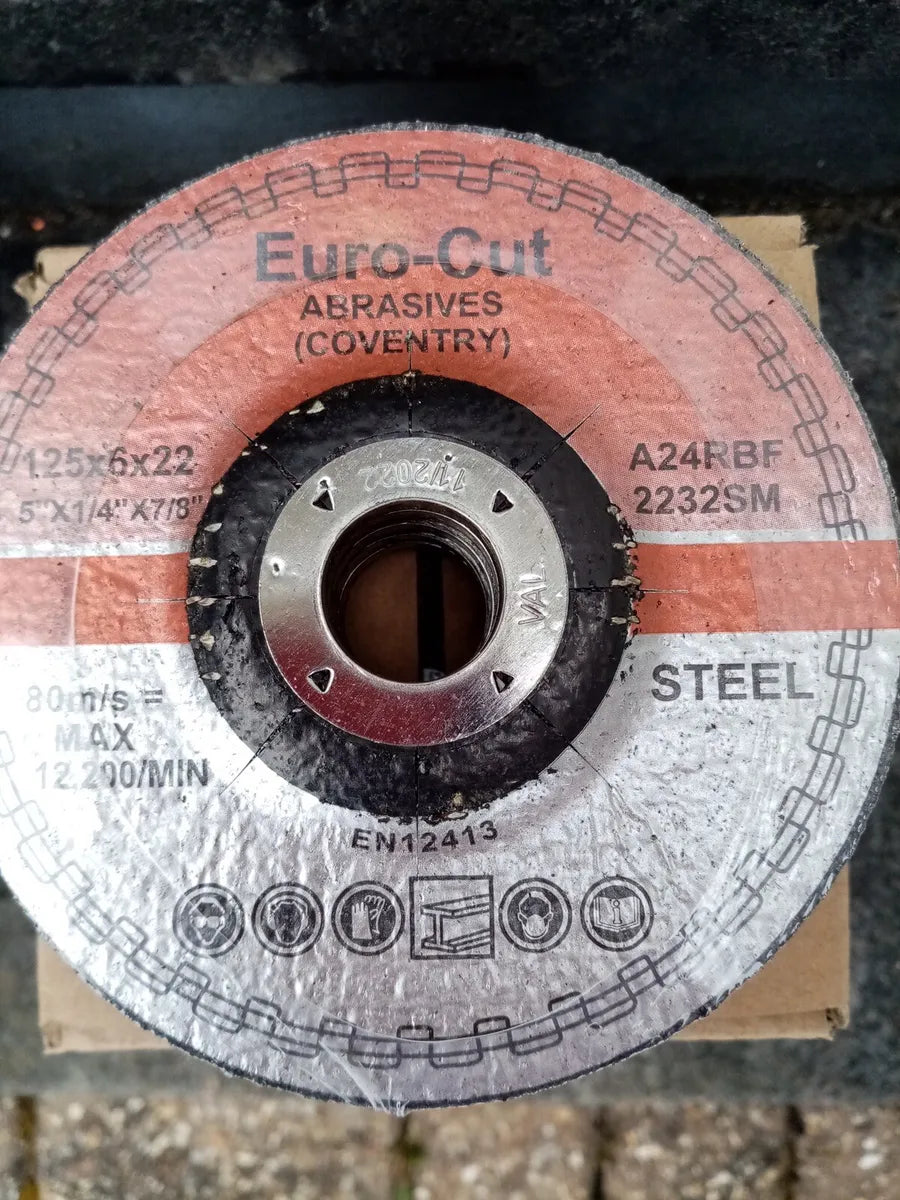 125MM Metal Cutting Disc (euro-cut)