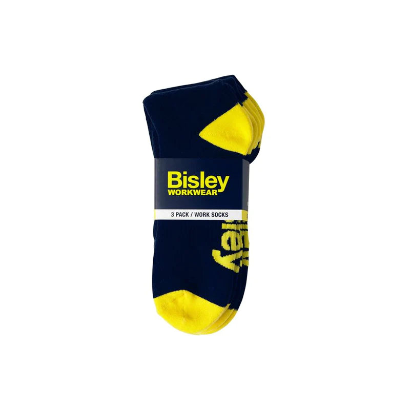 Bisley pack of 3 work socks stay fresh 6-10