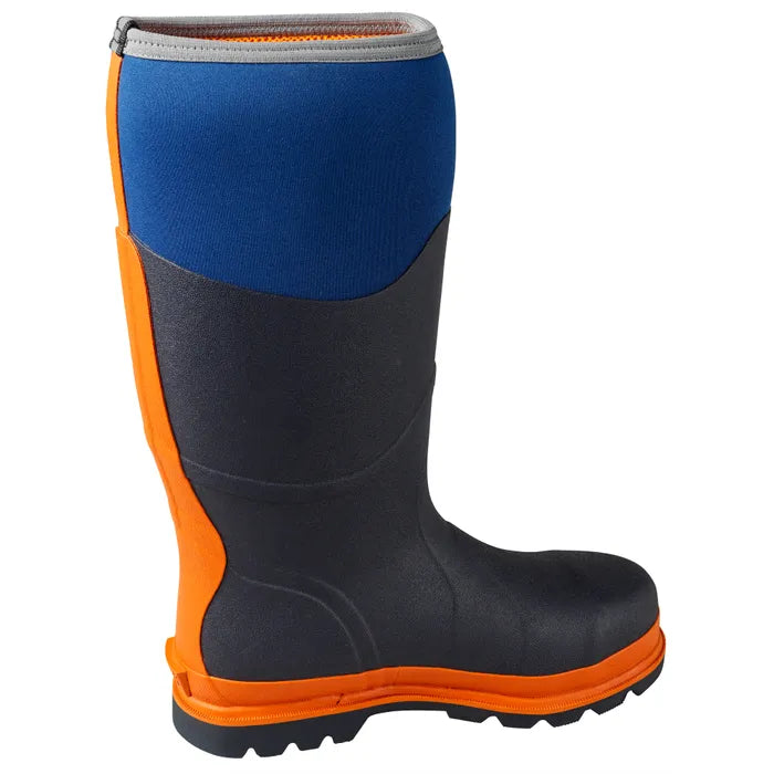 Buckler Boots BBZ6000BL Safety Neoprene Buckbootz - Blue - Size 09