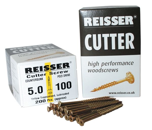 CUTTER SCREW YELLOW CSK PZD 3.5 x 20 CP (200) Main Image [src:woodscrews_reisser_1.jpg@20230425085230]