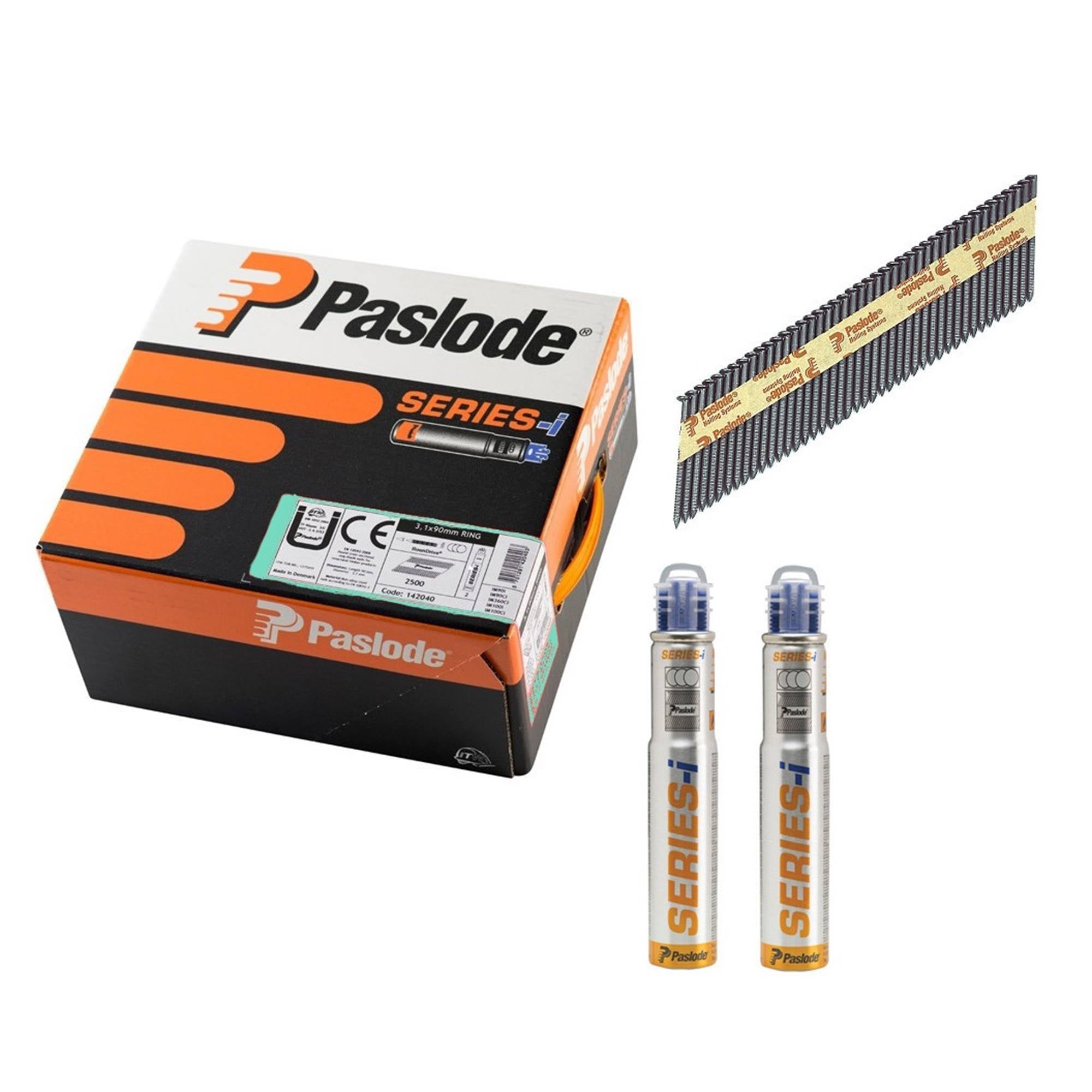 Paslode 1st Fix Nail 63mm x 3.1mm RG Galv Plus NFP (2200) For 360Xi Main Image