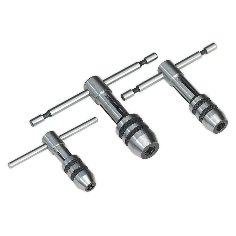 Sealey T-Handle Tap Wrench Set 3pc Main Image