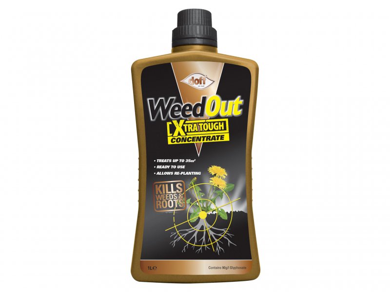 DOFF WeedOut Xtra Tough Weedkiller Concentrate 1 litre Main Image