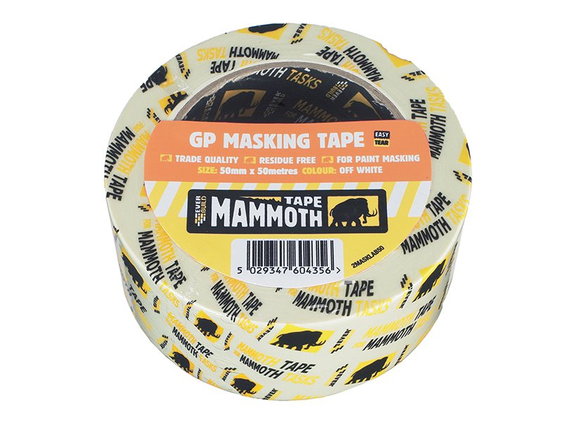 Everbuild Retail Masking Tape 19mm x 50m Main Image