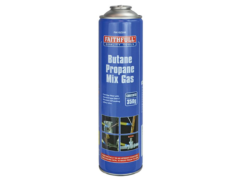 Faithfull Butane Propane Gas Cartridge - 350g Main Image