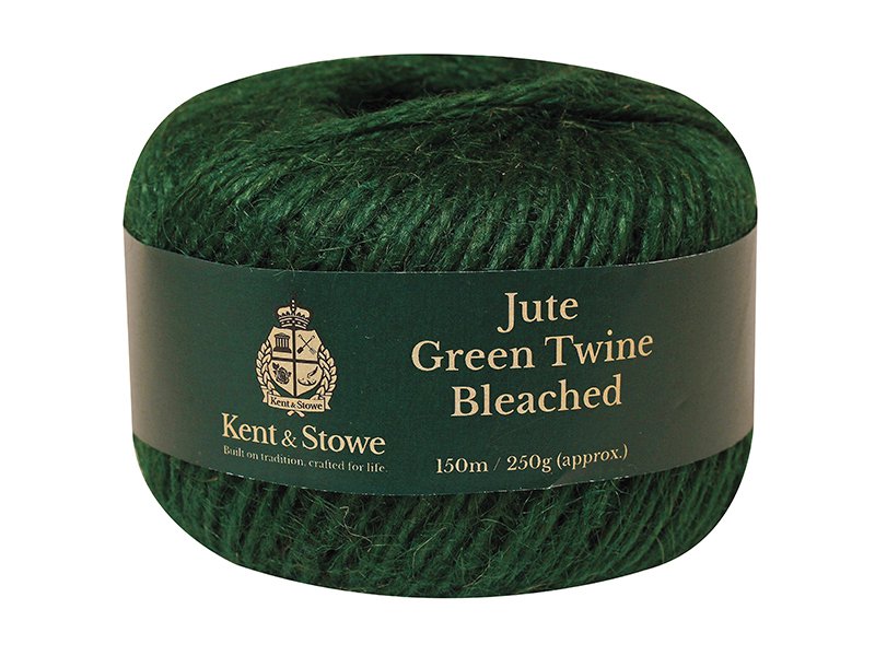 Kent & Stowe Jute Twine Bleached Green 150m (250g) Main Image