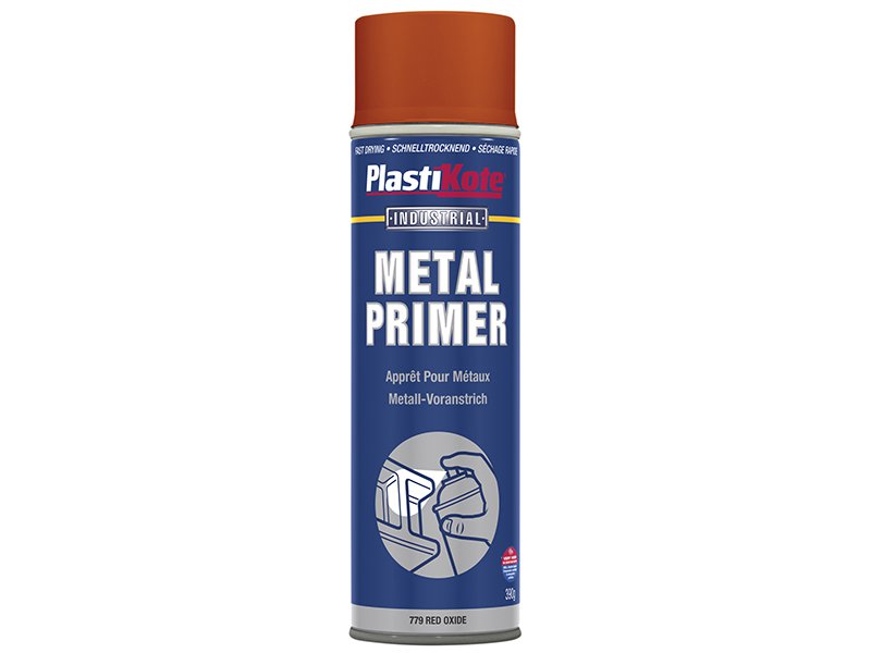 Plasti-kote Metal Primer Spray Red Oxide 400 ml Main Image