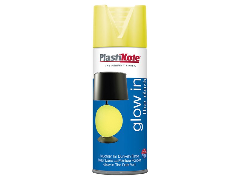 PlastiKote Glow In The Dark Spray Paint 400ml Main Image