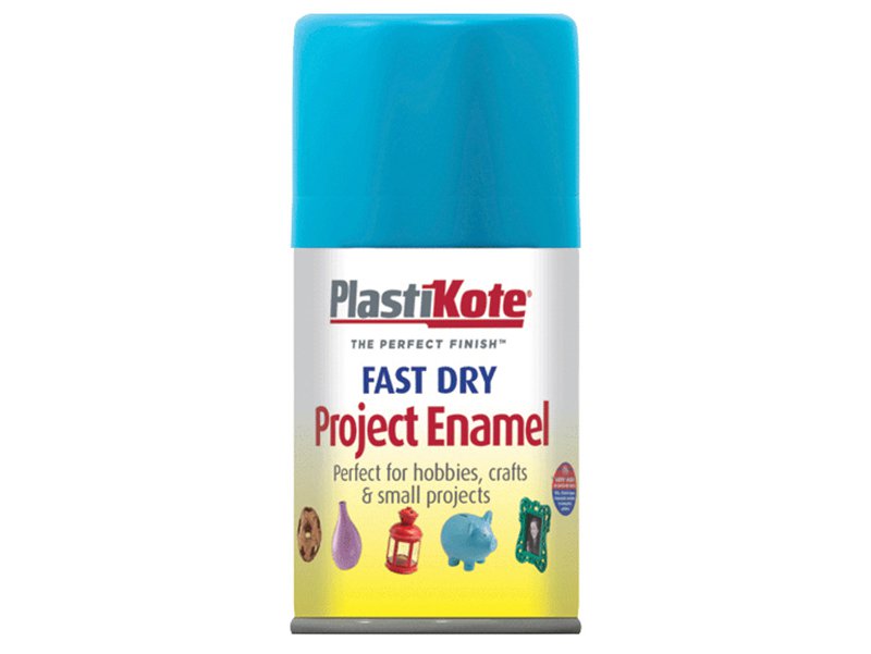 Plasti-kote Fast Dry Enamel Aerosol Sky Blue 100 ml Main Image