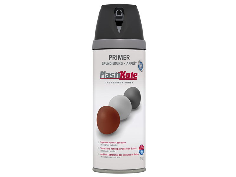 Plasti-kote Primer Spray Black 400 ml Main Image