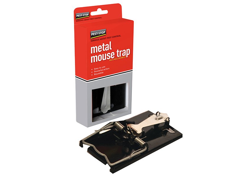Pest-Stop Systems Easy Setting Metal Mouse Trap (Boxed) Main Image