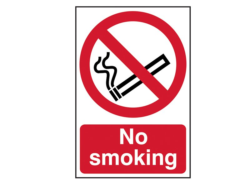 Scan No Smoking  - PVC 200 x 300mm Main Image