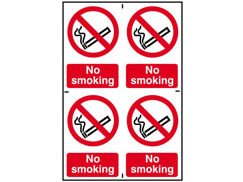 Scan No Smoking - PVC 200 x 300mm Main Image