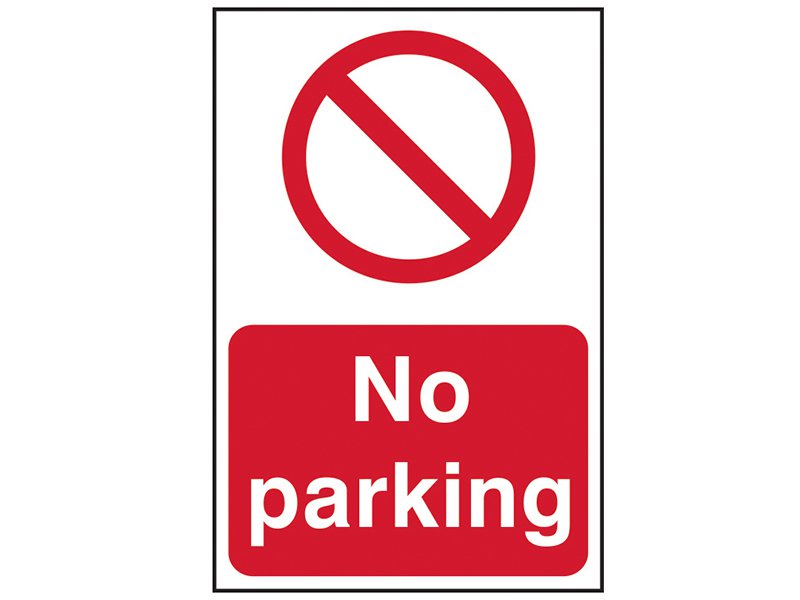 Scan No Parking - PVC 200 x 300mm Main Image