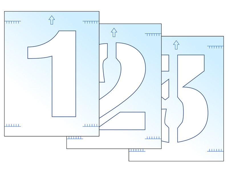 Scan Number Stencil Kit 300mm Main Image