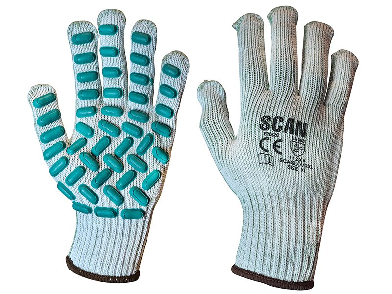 Scan Vibration Resistant Latex Foam Gloves - Extra Large (Size 10) Main Image