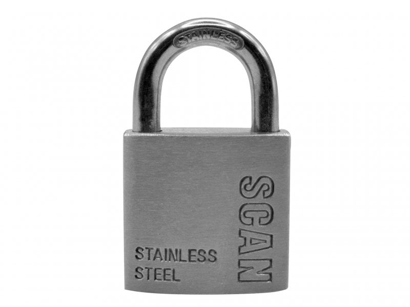 Scan Stainless Steel Padlock 32mm Main Image