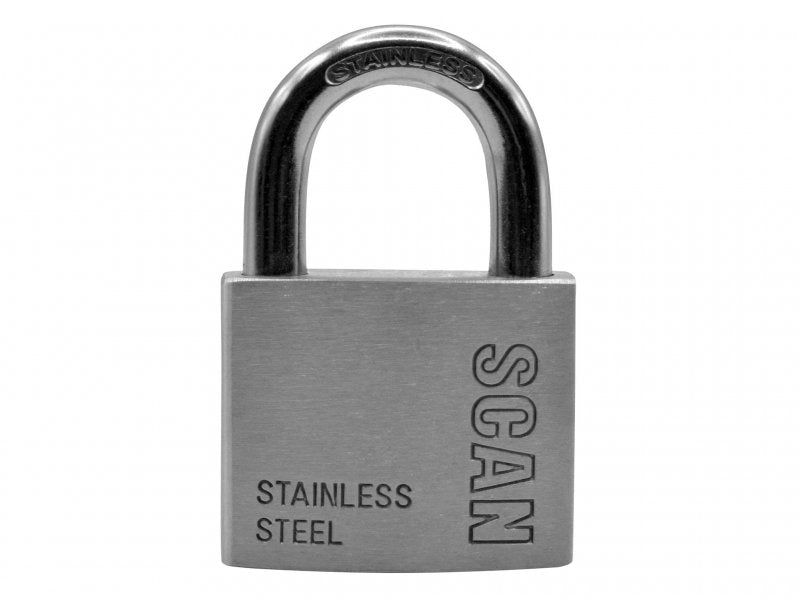 Scan Stainless Steel Padlock 50mm Main Image