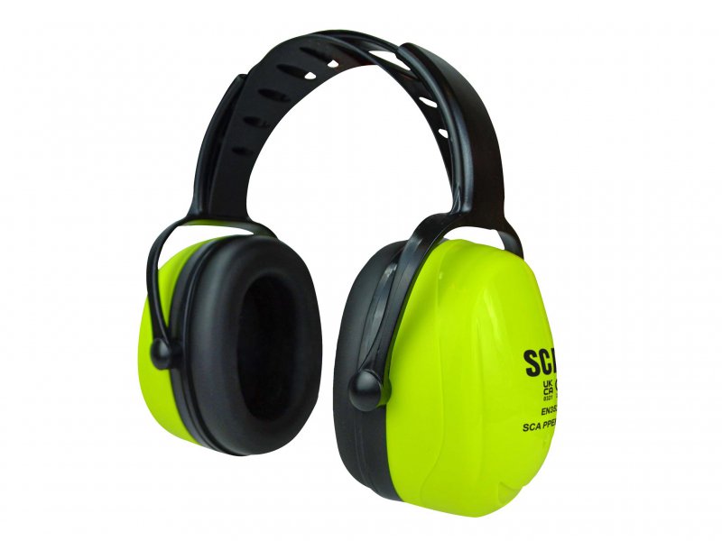 Scan Hi-Vis Ear Defenders SNR 33 dB Main Image
